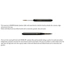 Lavender Borciani e Bonazzi 710 IL Doppio Travel Brush