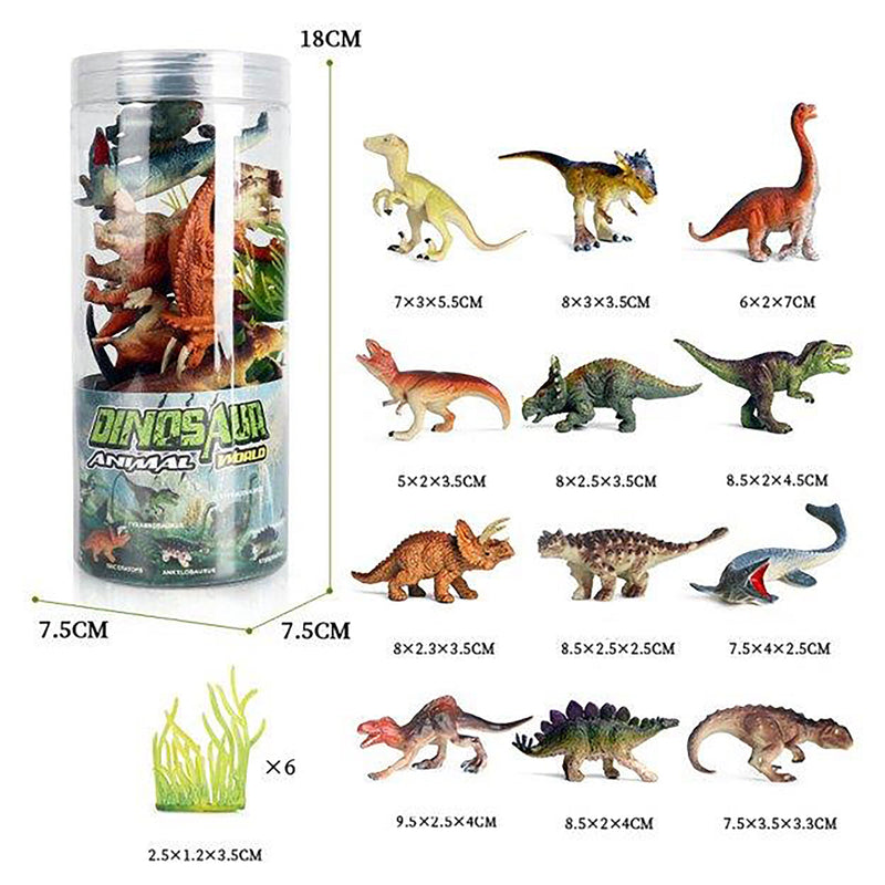 Dinosaurs 18 Pce Animals Figure Set