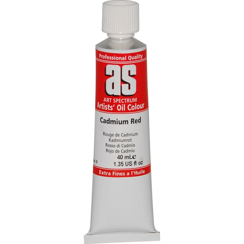 Art Spectrum Oil Paint 40mL Cadmium Red  S4