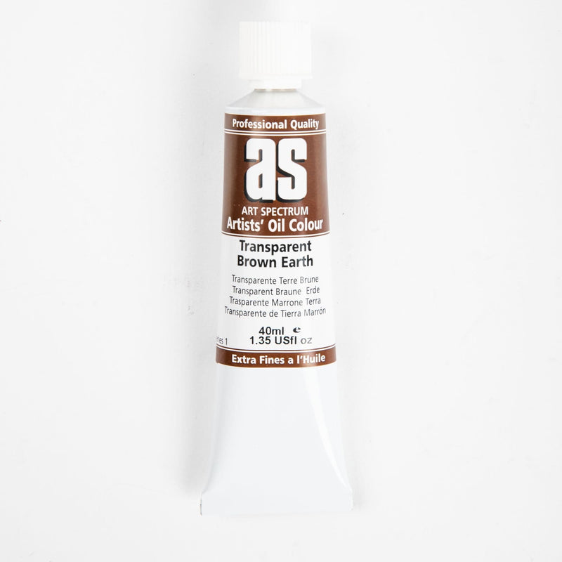 Art Spectrum Oil Paint 40mL Transparent Brown Earth S1