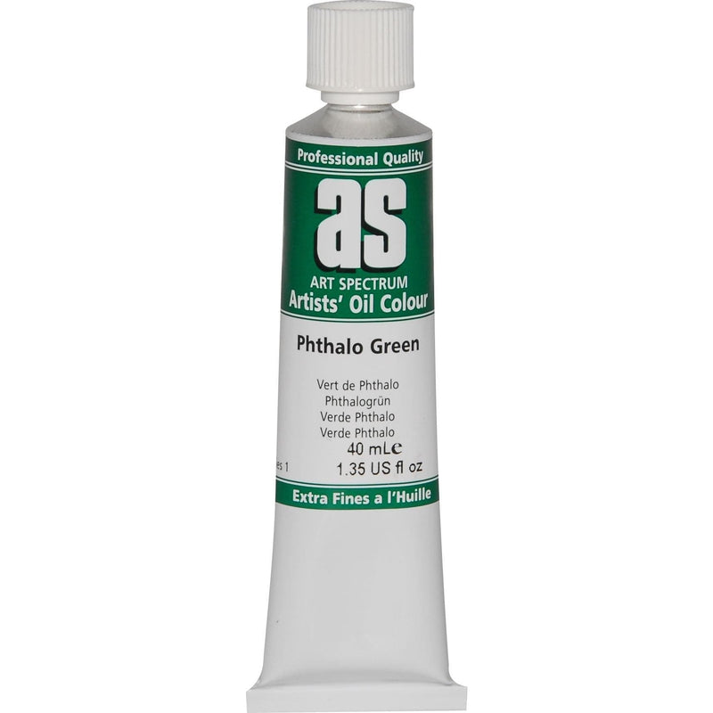 Art Spectrum Oil Paint 40mL Phthalo Green  S1