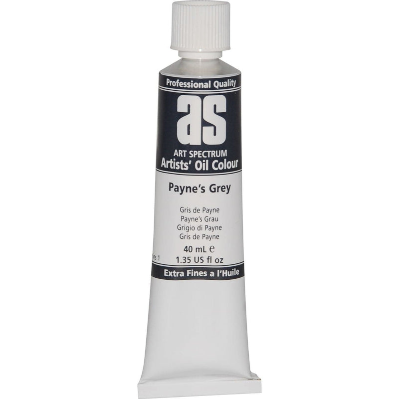 Art Spectrum Oil Paint 40mL Paynes Grey  S1