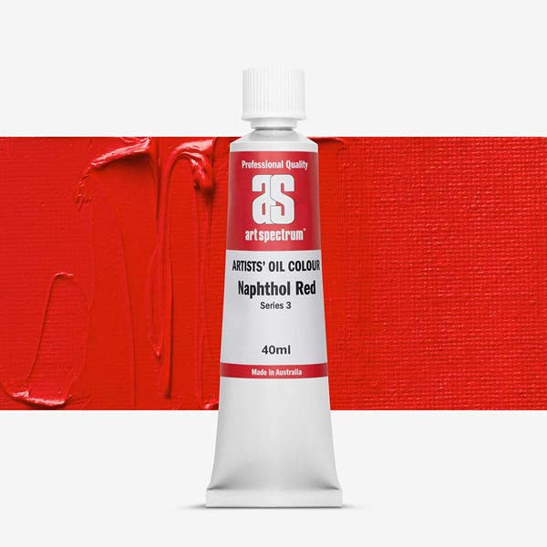 Art Spectrum Oil Paint 40mL Naphthol Red S3