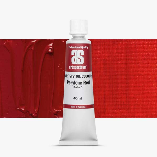Art Spectrum Oil Paint 40mL Perylene Red S3
