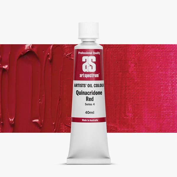 Art Spectrum Oil Paint 40mL Quinacridone Red S4