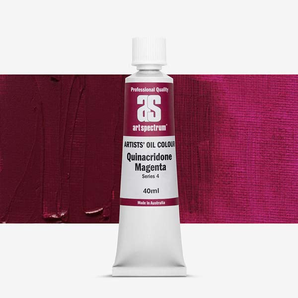 Art Spectrum Oil Paint 40mL Quinacridone Magenta S4