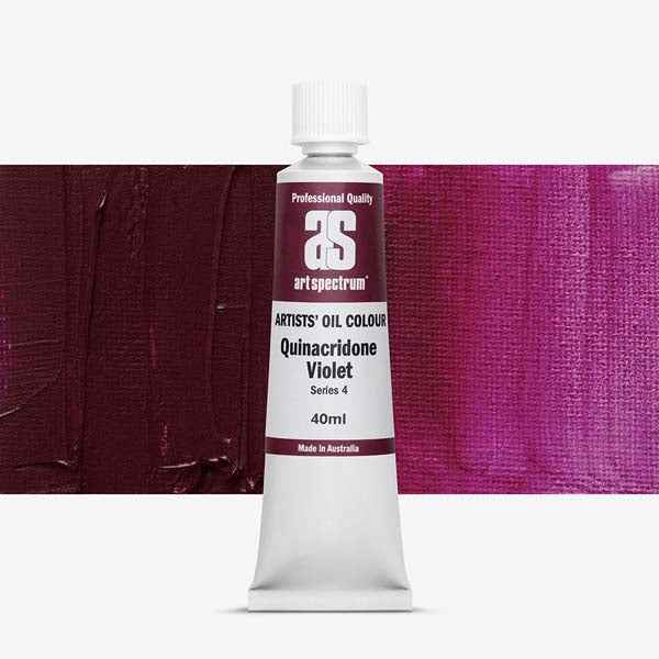 Art Spectrum Oil Paint 40mL Quinacridone Violet S4