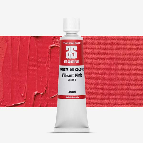 Art Spectrum Oil Paint 40mL Vibrant Pink S3