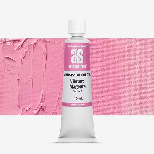 Art Spectrum Oil Paint 40mL Vibrant Magenta S2
