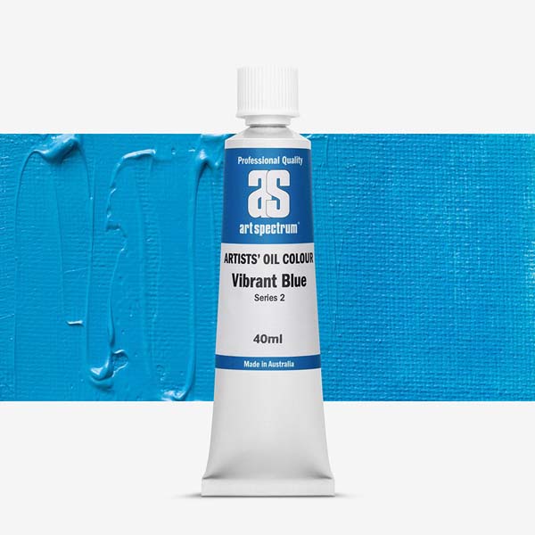 Art Spectrum Oil Paint 40mL Vibrant Blue S2