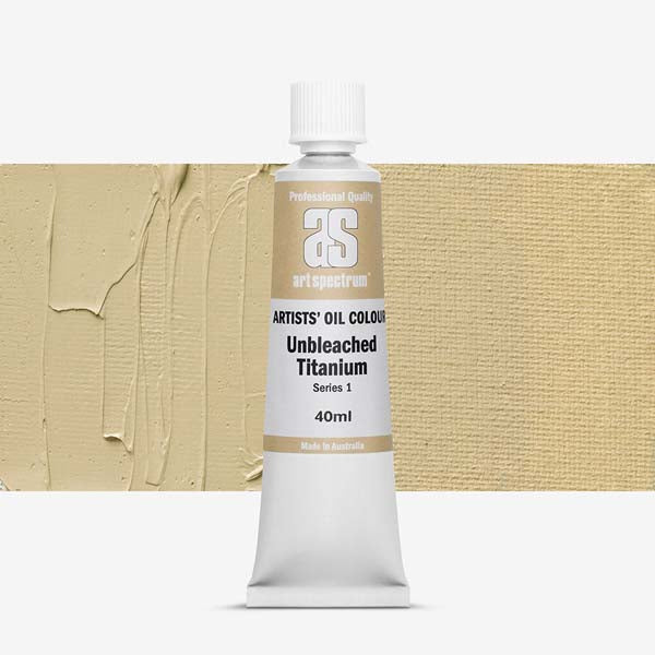 Art Spectrum Oil Paint 40mL Unbleahced Titanium S1
