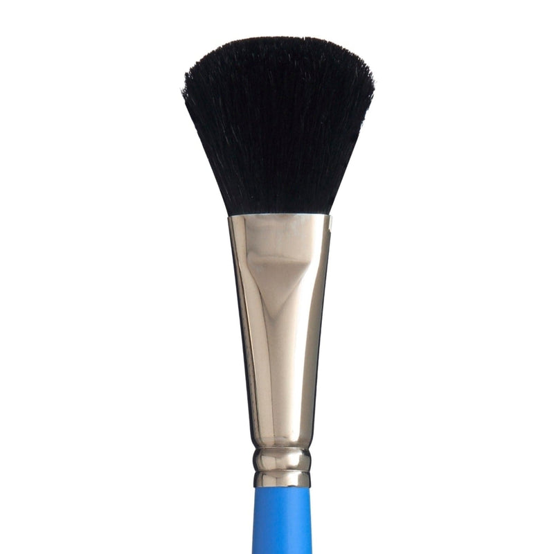 Princeton Select 3750 Natural Short Handle Brush, Black Mop Size 1/2 In
