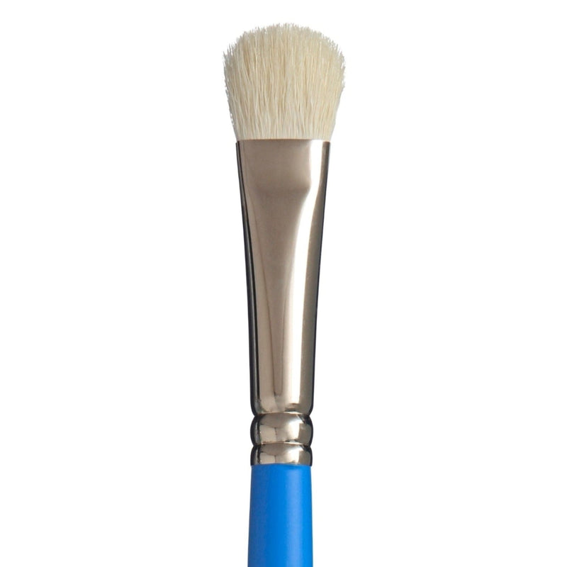 Princeton Select 3750 Natural Short Handle Brush, Lunar Mop Size 1/2 In