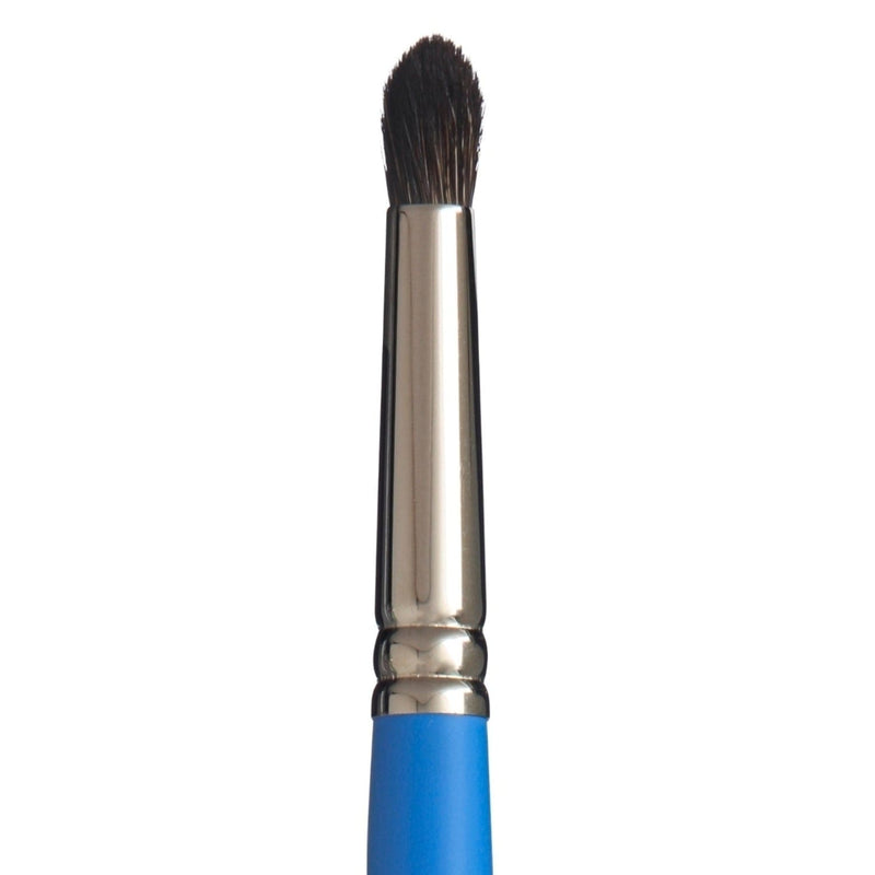 Princeton Select 3750 Natural Short Handle Brush, Round Blender Size 6