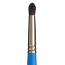 White Smoke Princeton Select 3750 Natural Short Handle Brush, Round Blender Size 12 Paint Brushes