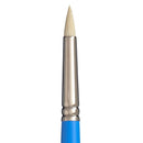 White Smoke Princeton Select 3750 Natural Short Handle Brush, Scumbler Size 6 Paint Brushes