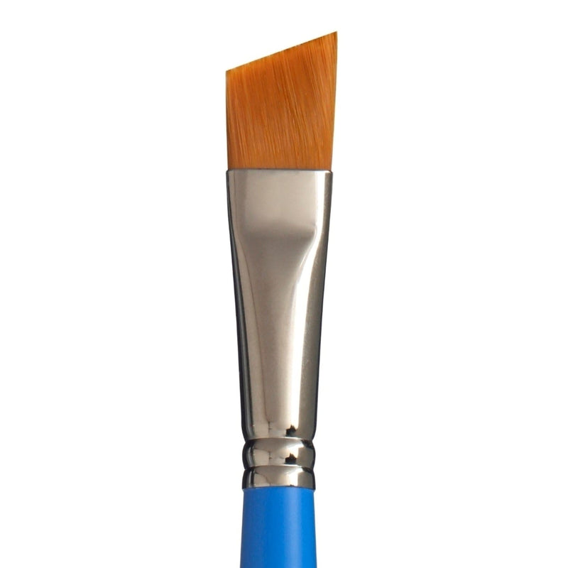Princeton Select 3750 Synthetic Short Handle Brush, Angle SHader Sz 5/8 In