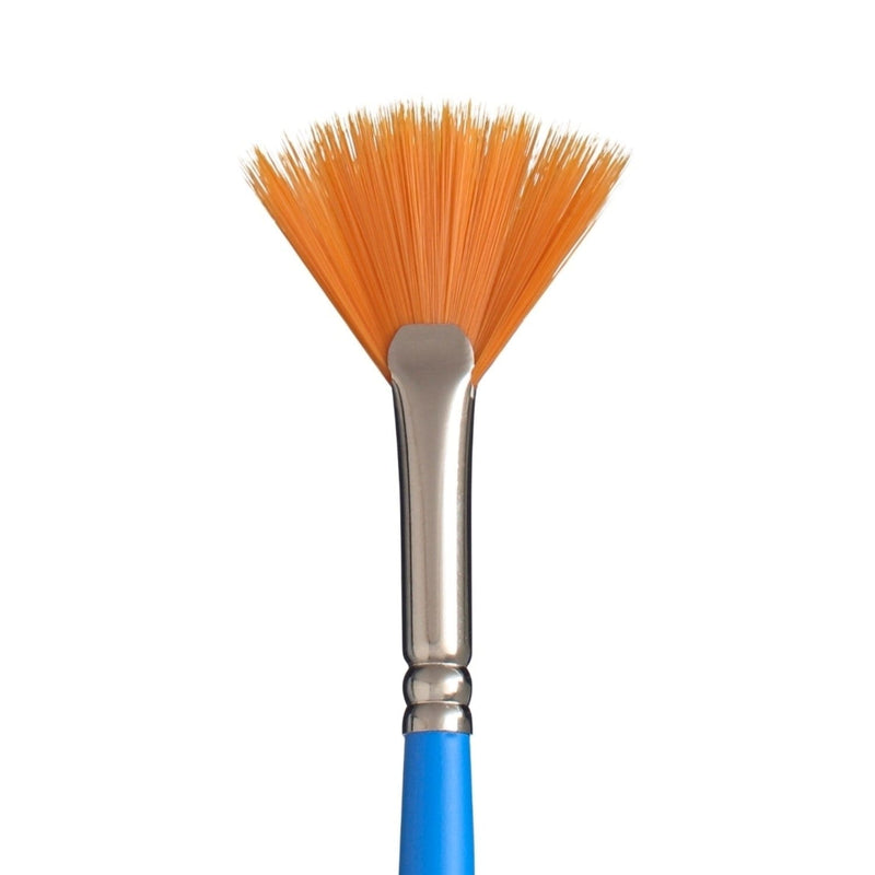 Princeton Select 3750 Synthetic Short Handle Brush, Fan Size 2