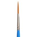 White Smoke Princeton Select 3750 Synthetic Short Handle Brush, Liner Size 1 Paint Brushes