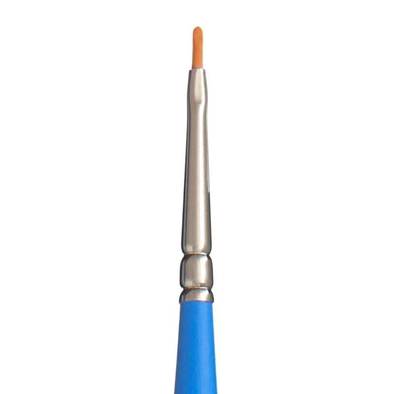 Princeton Select 3750 Natural Short Handle Brush, Mini Lunar Bldr Sz 1/16In