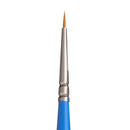 White Smoke Princeton Select 3750 Synthetic Short Handle Brush, Mini Round Size 12/0 Paint Brushes