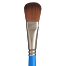 White Smoke Princeton Select 3750 Synthetic Short Handle Brush, Oval Mop Size 1/4 In Paint Brushes
