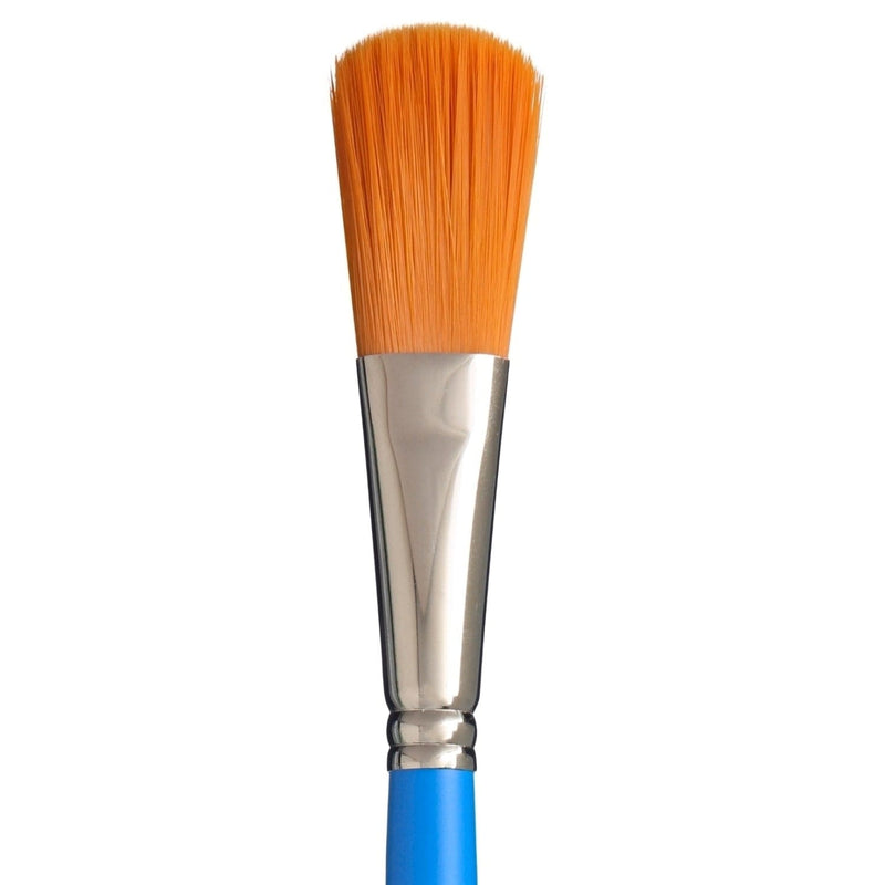 Princeton Select 3750 Synthetic Short Handle Brush, Oval Wash Size 3/4 In