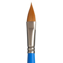 White Smoke Princeton Select 3750 Synthetic Short Handle Brush, Pointed Filbert Size 4 Paint Brushes