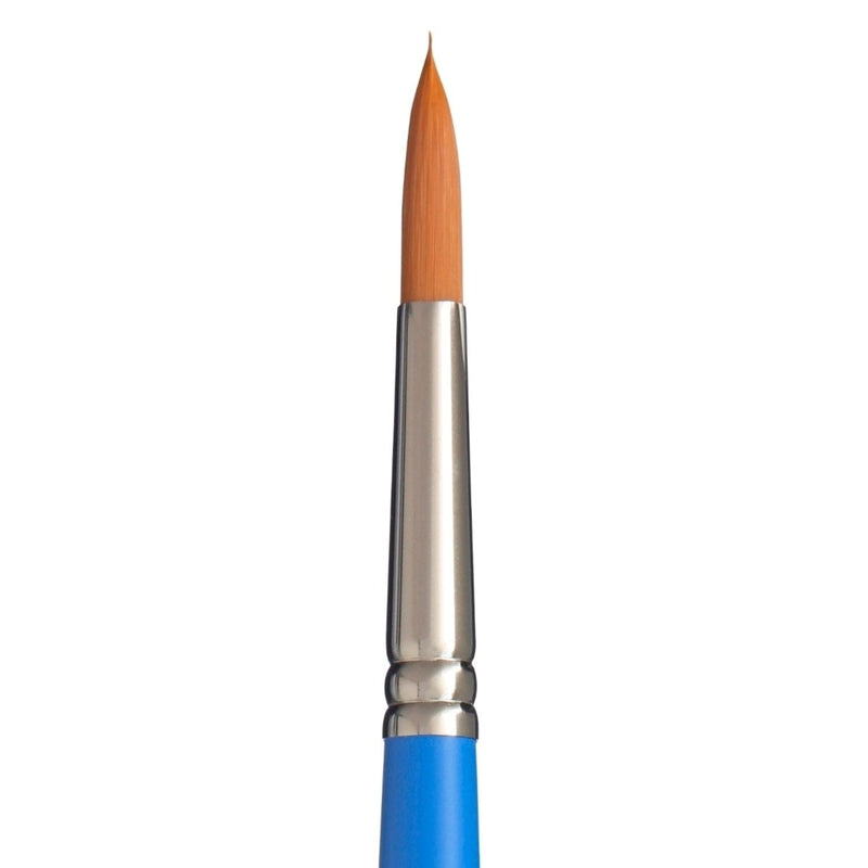Princeton Select 3750 Synthetic Short Handle Brush, Round Size 8