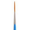 White Smoke Princeton Select 3750 Synthetic Short Handle Brush, Script Liner Size 2 Paint Brushes