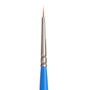 White Smoke Princeton Select 3750 Synthetic Short Handle Brush, Short Liner Size 10/0 Paint Brushes