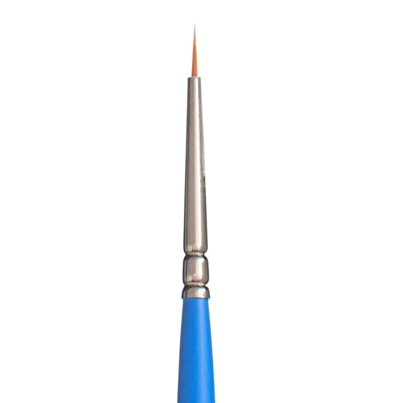 Princeton Select 3750 Synthetic Short Handle Brush, Short Liner Size 2/0