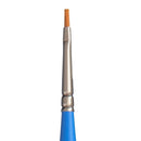 White Smoke Princeton Select 3750 Synthetic Short Handle Brush, Mini Flat Shader Sz 0 Paint Brushes