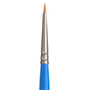 White Smoke Princeton Select 3750 Synthetic Short Handle Brush, Spotter Size 5/0 Paint Brushes