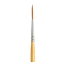 White Smoke Princeton Snap 9650 Sythentic Gold Short Handle Brush, Liner Size 2 Paint Brushes