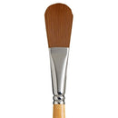 White Smoke Princeton Snap 9650 Sythentic Gold Short Handle Brush, Oval WaShort Handle Brush, Size 3/4IN Paint Brushes
