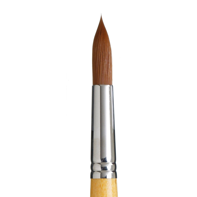 Princeton Snap 9650 Sythentic Gold Short Handle Brush, Round Size 2
