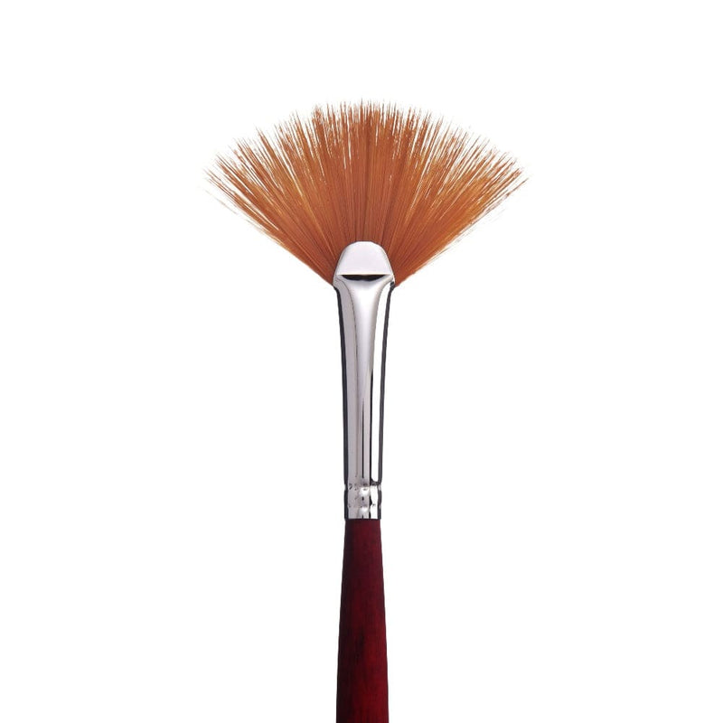 Princeton Velvetouch 3900 Synthetic Long Handle Brush Fan 4