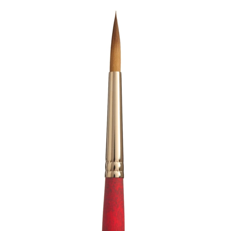 Princeton Velvetouch 3900 Synthetic Long Handle Brush Round 6