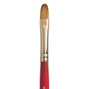 Rosy Brown Princeton Velvetouch 3950 Synthetic Short Handle Brush Filbert Size 4 Paint Brushes