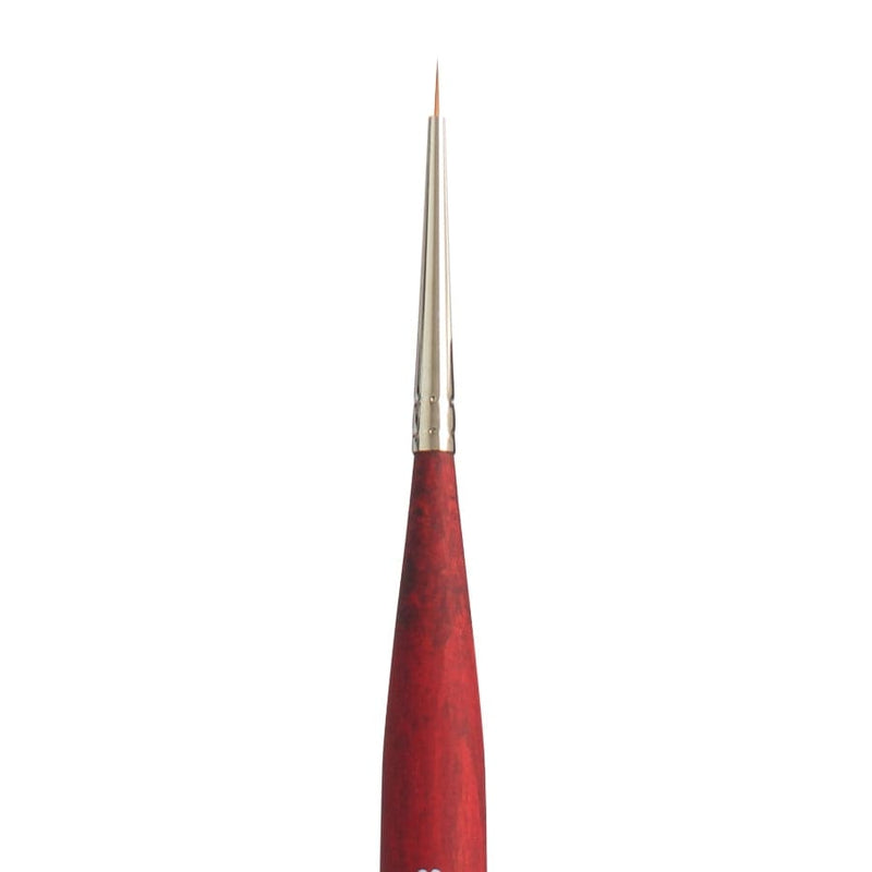 Princeton Velvetouch 3950 Synthetic Short Handle Brush Mini Round Size 0