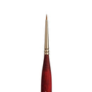 White Smoke Princeton Velvetouch 3950 Synthetic Short Handle Brush Mini Spotter Size 20/0 Paint Brushes