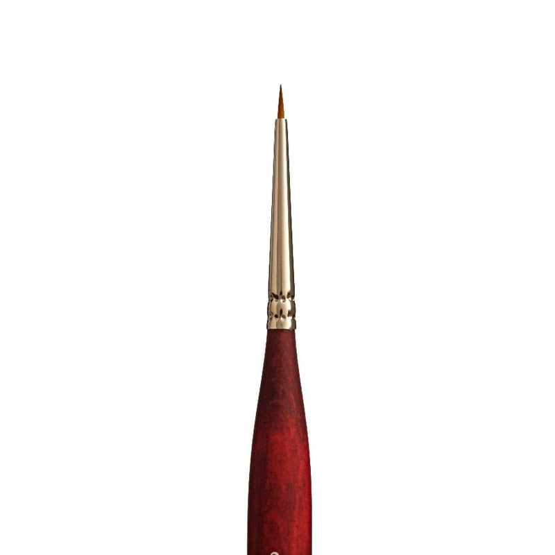 Princeton Velvetouch 3950 Synthetic Short Handle Brush Mini Spotter Size 3/0