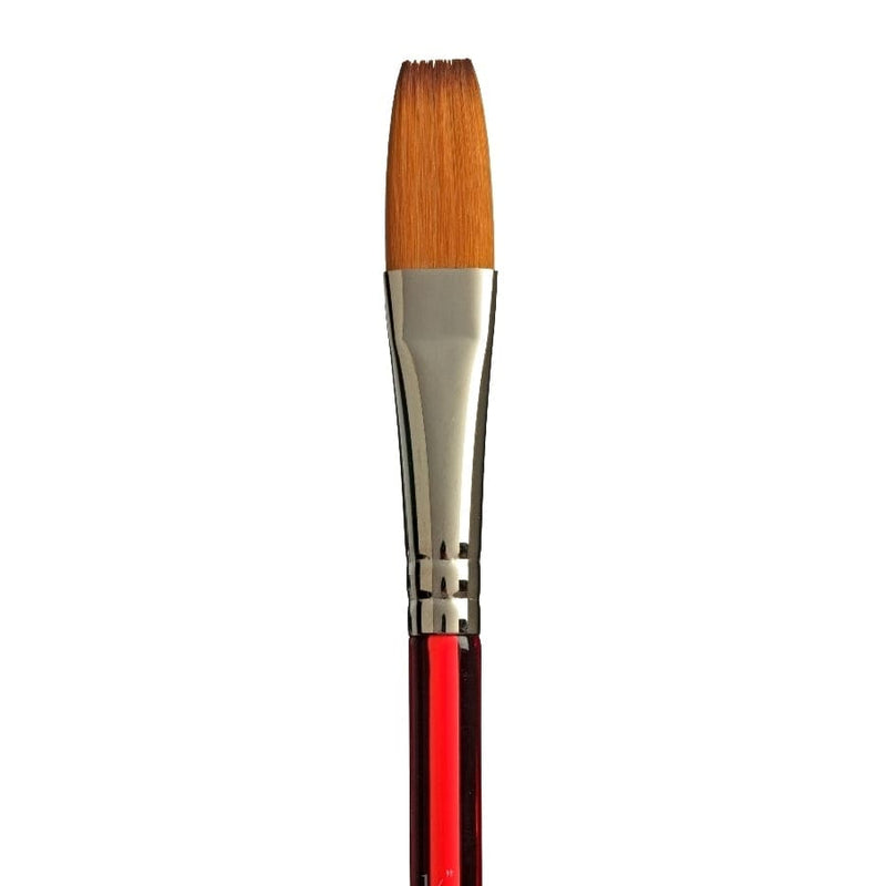 Princeton Velvetouch 3950 Synthetic Short Handle Brush Stroke Size 1/2 IN