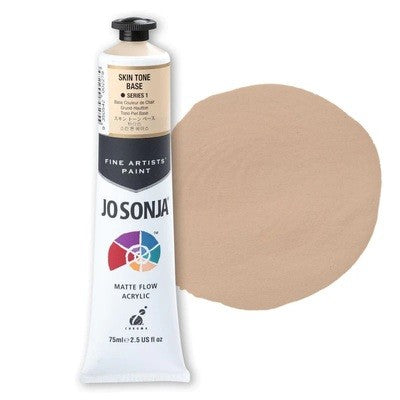 Jo Sonja's Matte Flow Acrylic Paint Skin Tone (Bisque) 75ml S1