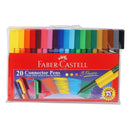 Red Faber Castell Connector Pens (20 Pieces) Kids Markers