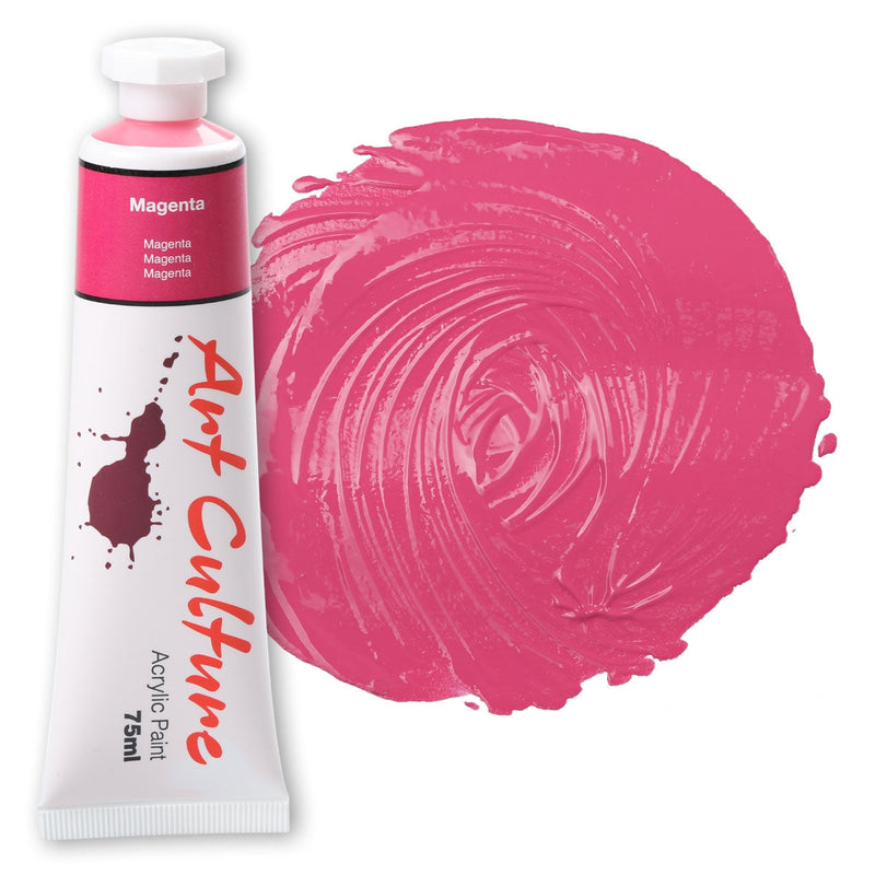 Pale Violet Red Art Culture Acrylic Paint Magenta 75ml Acrylic Paints