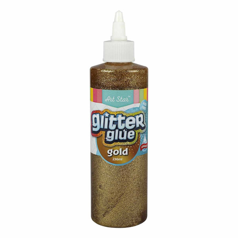 Sienna Illusions Glitzee Glitter Glue Gold 236ml Glitter