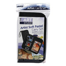 Light Gray The Art Studio Artist Soft Pastel Carry Set Pastels & Charcoal