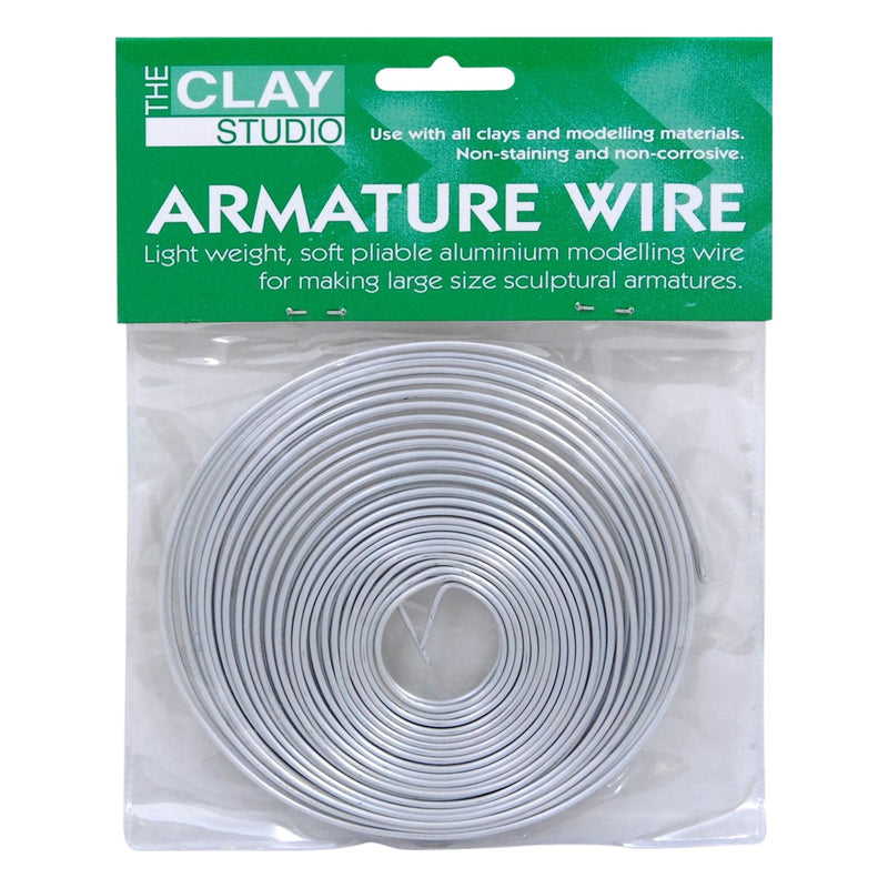 Sea Green The Clay Studio Armature Aluminium Wire 1.5mm x 9.75m Modelling and Casting Tools and Accessories